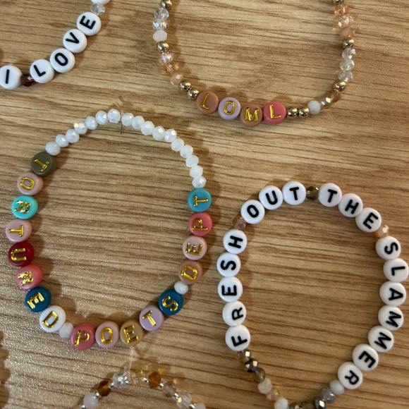 7 tortured poets department Taylor swift sparkly friendship bracelets - Picture 4 of 4
